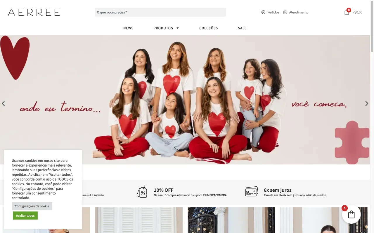 AERREE — e-commerce de moda