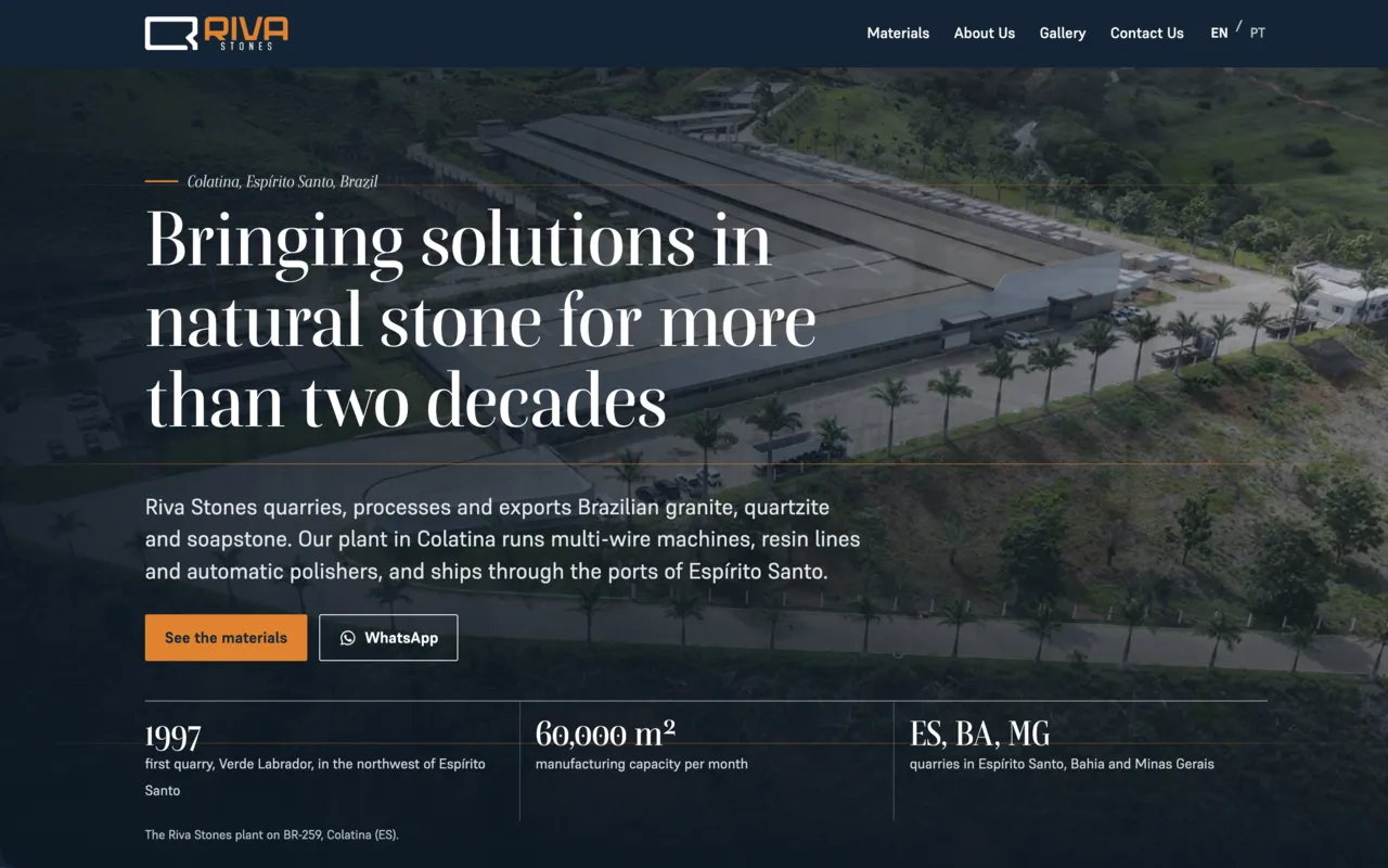 Site da Riva Stones