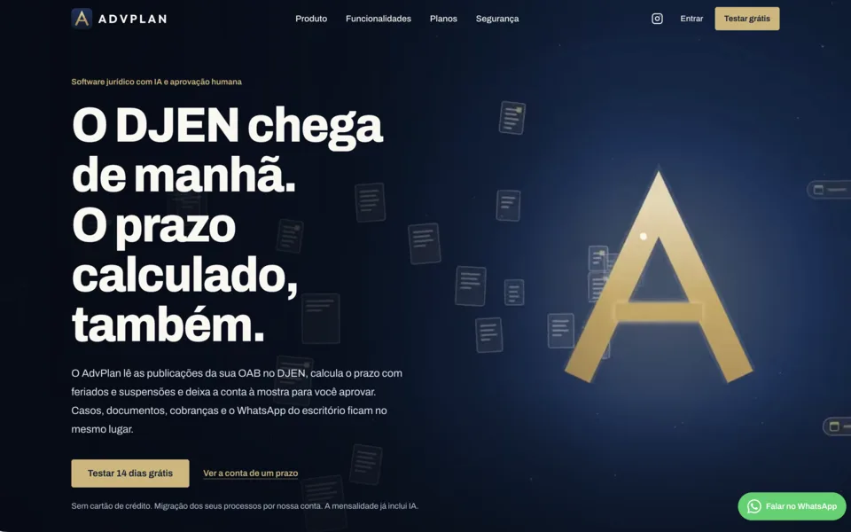 Site do AdvPlan